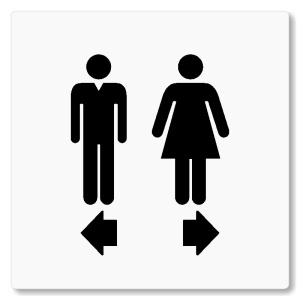 WC rozdělovník, 100x100mm, bílá, Nevada